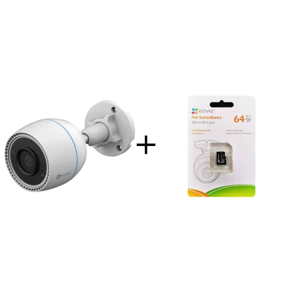 CÁMARA IP WiFi H3C FHD 2MP IA Color Microfono CS H3c R100