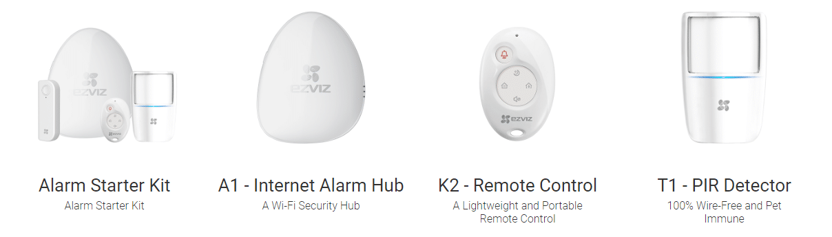 Kit alarma A1 + cámara wifi exterior IP600